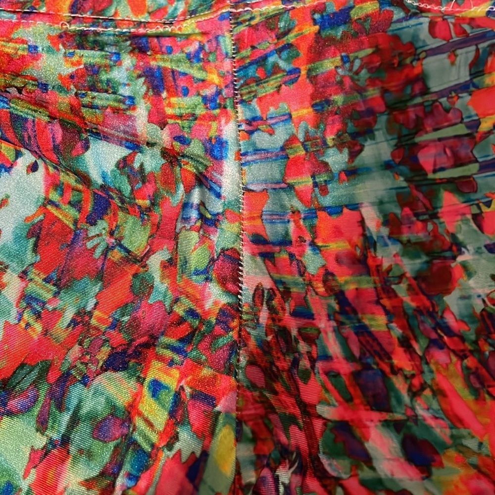 Handy Spandy Made in the USA Leggings Colorful Small - Picture 5 of 5
